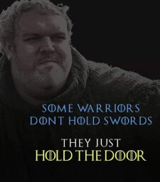 hold the door